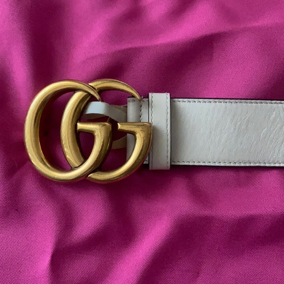 Gucci Accessories - Off white double g Gucci belt